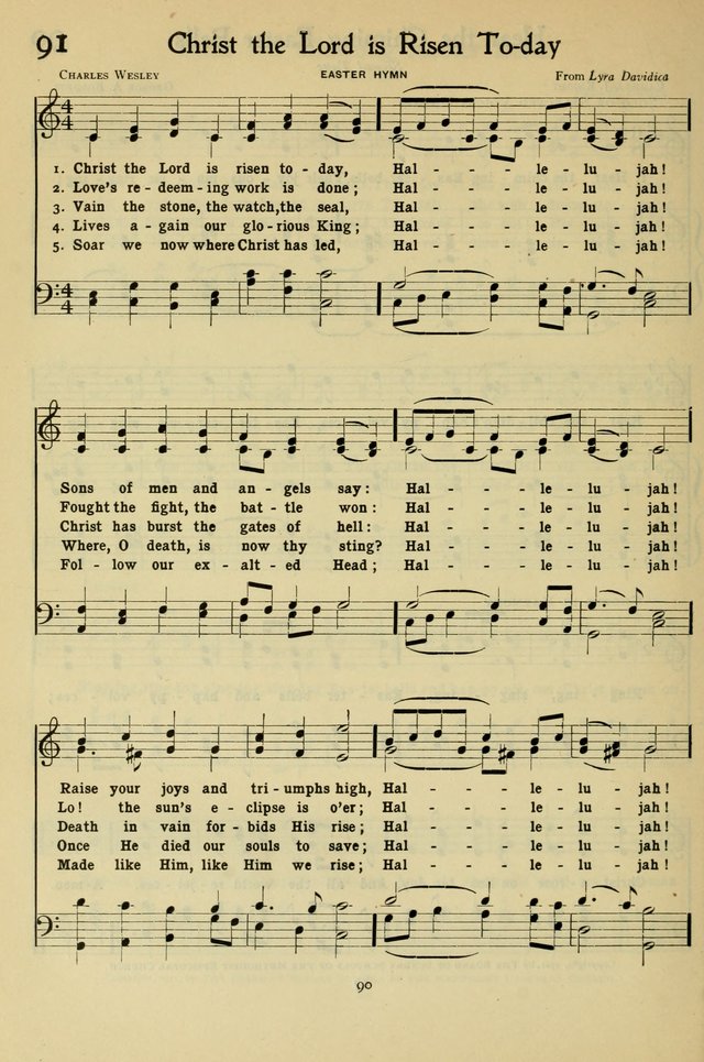 The Methodist Sunday School Hymnal page 103