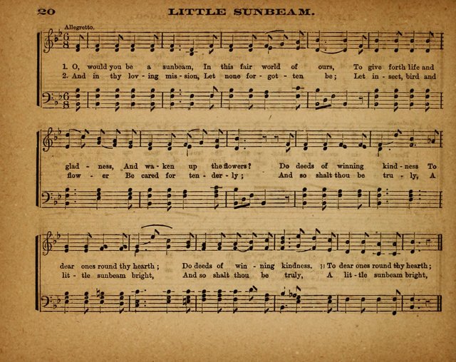 The Morning Stars Sang Together: a book of religious songs for Sunday schools and the home circle page 21