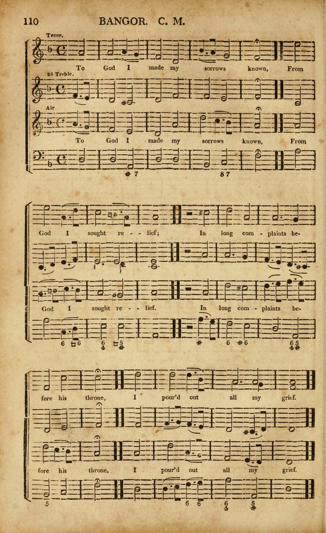 Musica Sacra: or, Springfield and Utica Collections United: consisting of Psalm and hymn tunes, anthems, and chants (2nd revised ed.) page 110