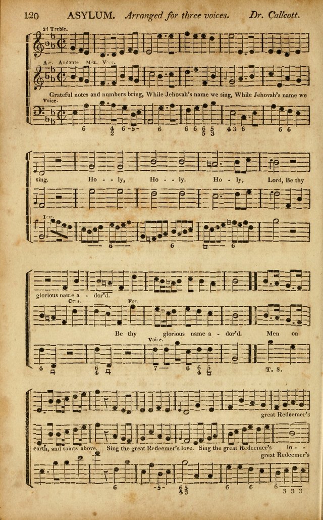 Musica Sacra: or, Springfield and Utica Collections United: consisting of Psalm and hymn tunes, anthems, and chants (2nd revised ed.) page 120