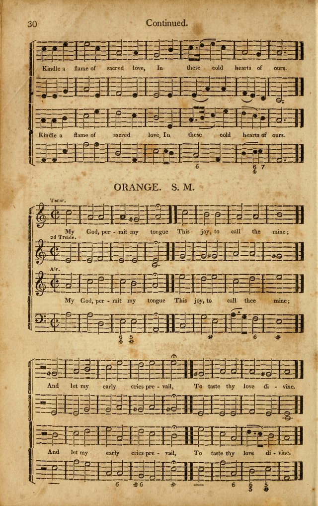 Musica Sacra: or, Springfield and Utica Collections United: consisting of Psalm and hymn tunes, anthems, and chants (2nd revised ed.) page 30