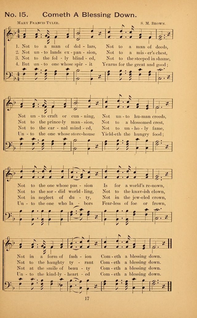 The Missionary Triumph: being a collection of Songs suitable for all kinds of Missionary Serves page 17