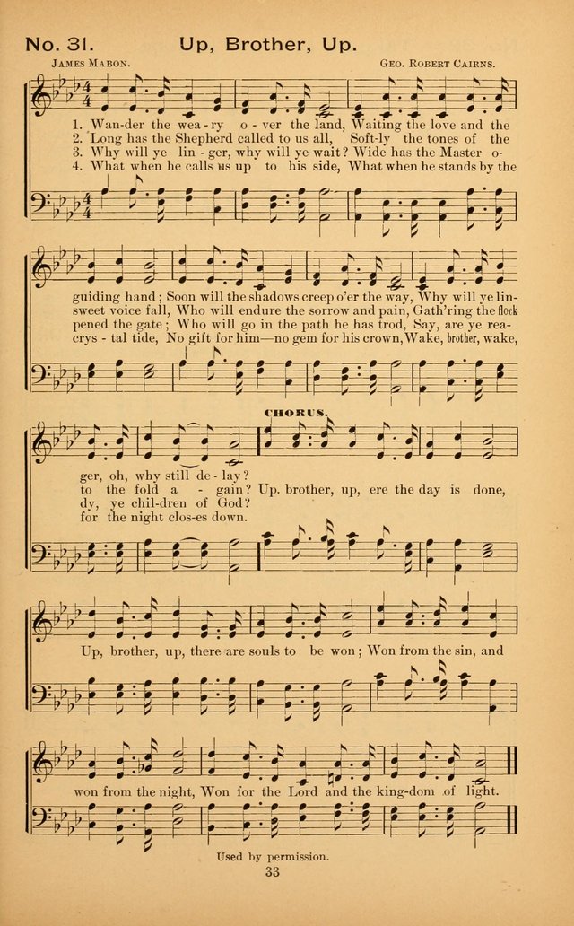 The Missionary Triumph: being a collection of Songs suitable for all kinds of Missionary Serves page 33