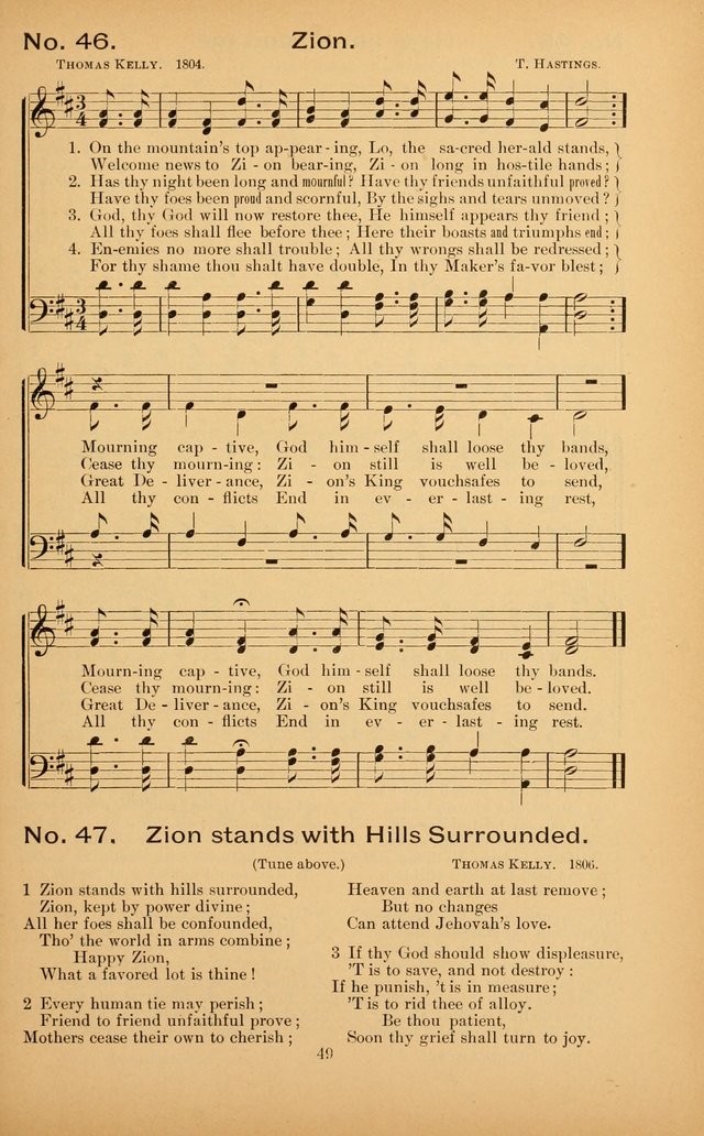 The Missionary Triumph: being a collection of Songs suitable for all kinds of Missionary Serves page 49