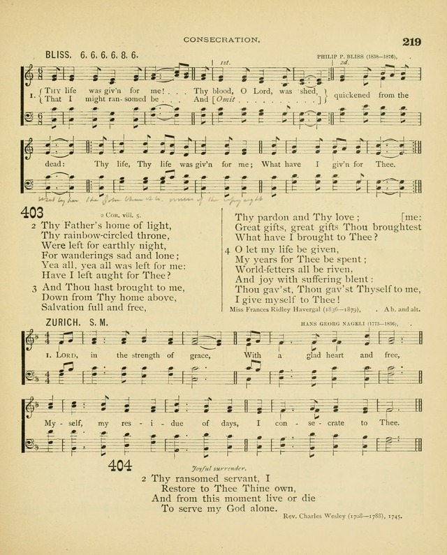 Many Voices; or, Carmina Sanctorum, Evangelistic Edition with Tunes page 194