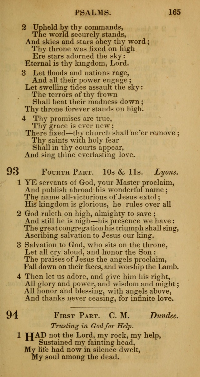 Manual of Christian Psalmody: a collection of psalms and hymns for public worship page 167