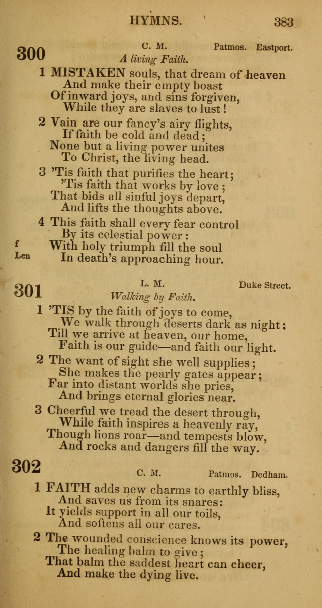 Manual of Christian Psalmody: a collection of psalms and hymns for public worship page 385