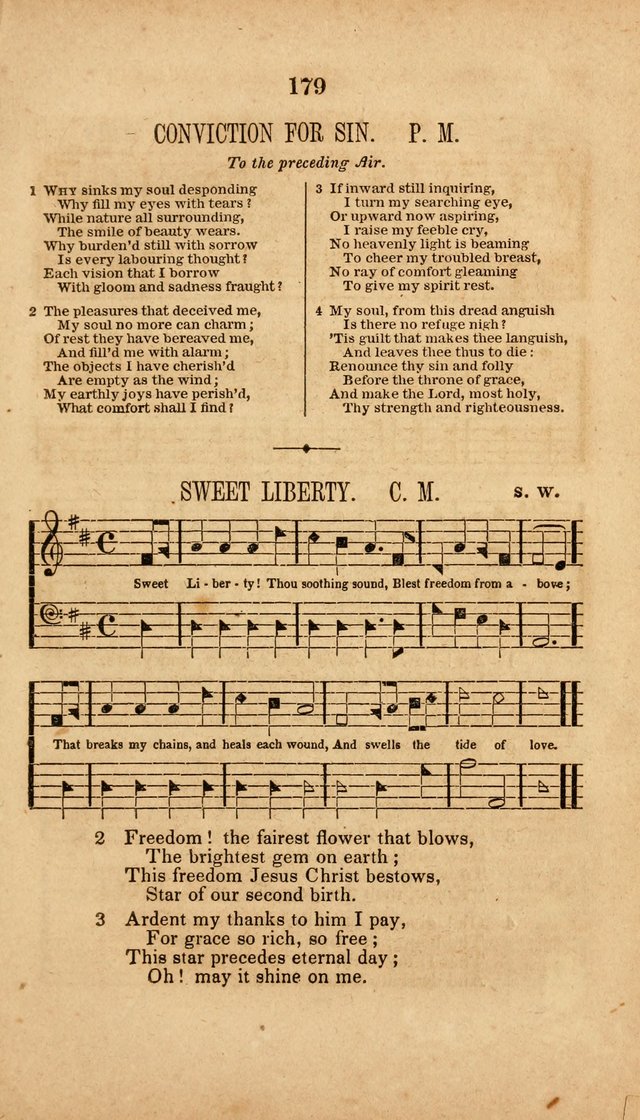 The Minstrel of Zion: a book of religious songs, accompanied with appropriate music, chiefly original page 179