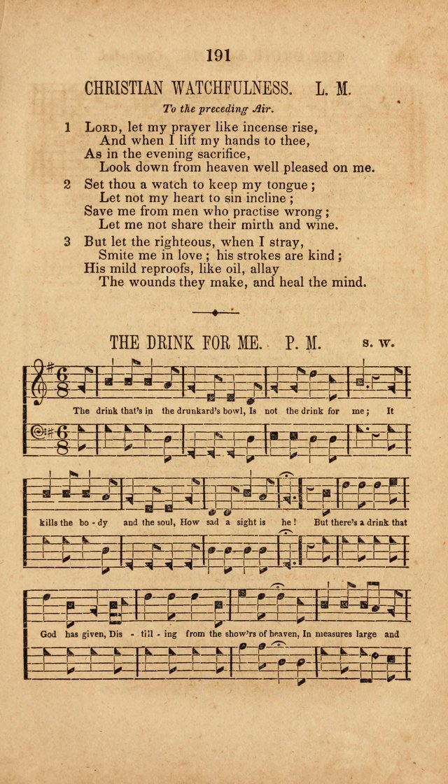 The Minstrel of Zion: a book of religious songs, accompanied with appropriate music, chiefly original page 191
