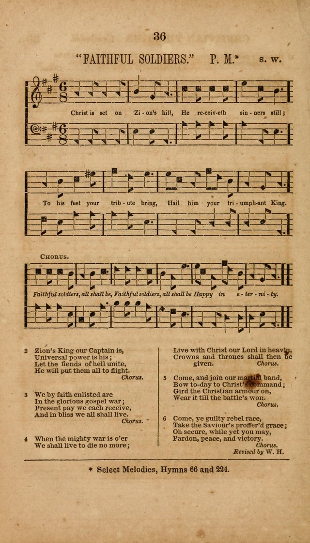The Minstrel of Zion: a book of religious songs, accompanied with appropriate music, chiefly original page 36