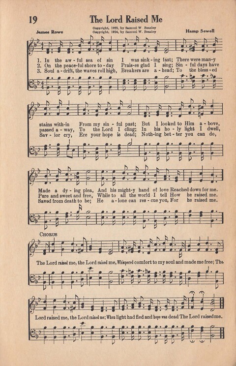 Melodies of Zion: A Compilation of Hymns and Songs, Old and New, Intended for All Kinds of Religious Service page 20