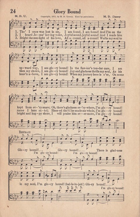 Melodies of Zion: A Compilation of Hymns and Songs, Old and New, Intended for All Kinds of Religious Service page 25