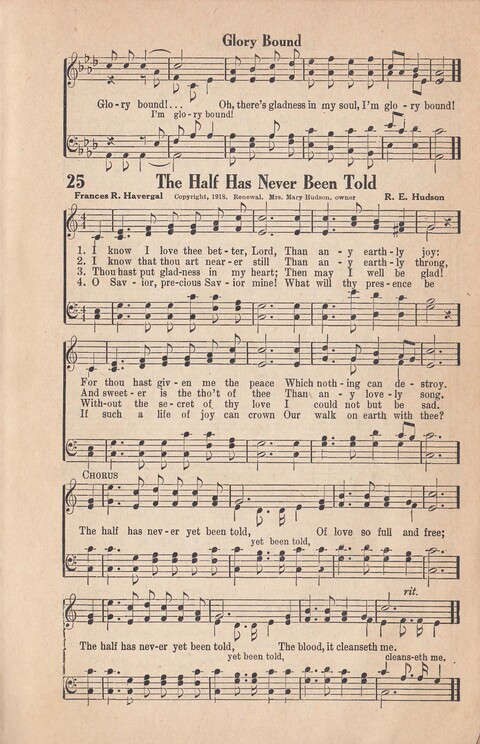 Melodies of Zion: A Compilation of Hymns and Songs, Old and New, Intended for All Kinds of Religious Service page 26