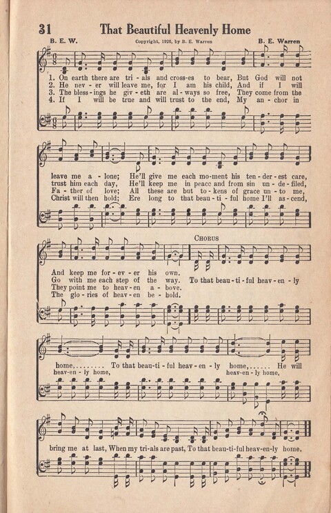 Melodies of Zion: A Compilation of Hymns and Songs, Old and New, Intended for All Kinds of Religious Service page 32