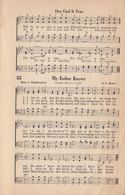 Melodies of Zion: A Compilation of Hymns and Songs, Old and New, Intended for All Kinds of Religious Service page 36