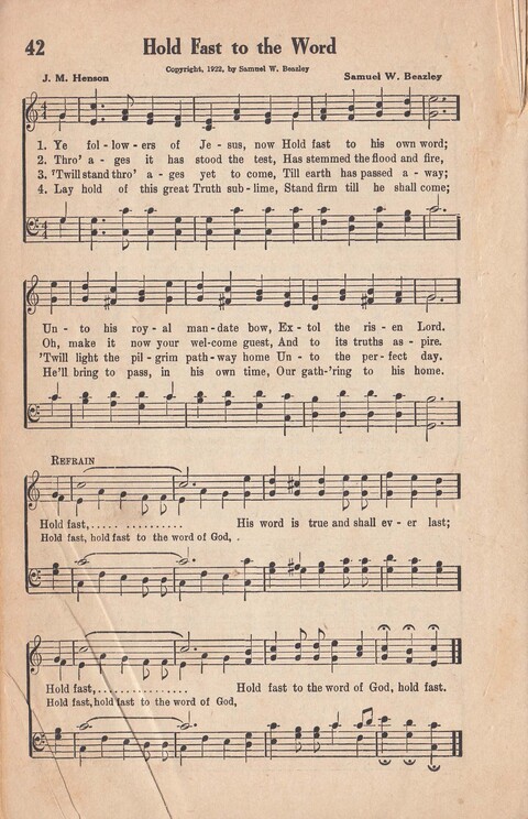 Melodies of Zion: A Compilation of Hymns and Songs, Old and New, Intended for All Kinds of Religious Service page 43