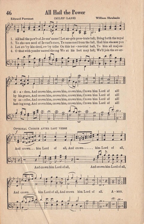 Melodies of Zion: A Compilation of Hymns and Songs, Old and New, Intended for All Kinds of Religious Service page 47