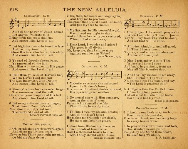 The New Alleluia: a collection of hymns and tunes for the Church School, and the mid-week meeting page 223