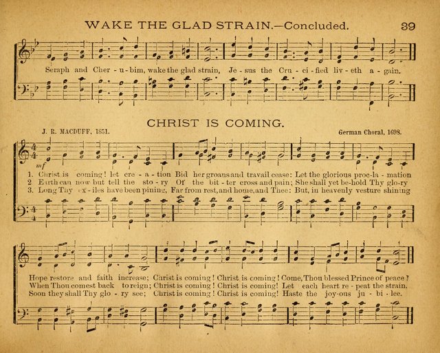 The New Alleluia: a collection of hymns and tunes for the Church School, and the mid-week meeting page 44