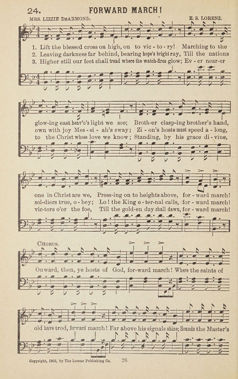 New Anti-Saloon Songs: A Collection of Temperance and Moral Reform Songs Prepared at the Request of The National Anti-Saloon League page 24