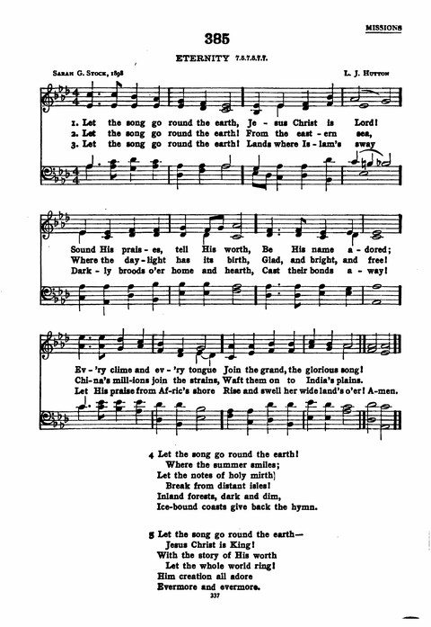 The New Baptist Praise Book: or, Hymns of the Centuries page 333