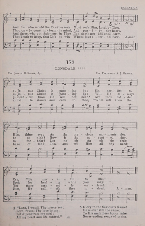 The New Baptist Praise Book: or hymns of the centuries page 153