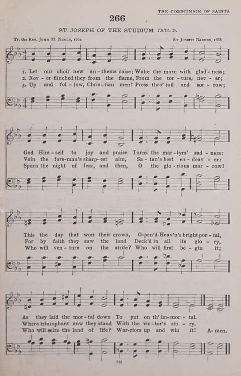 The New Baptist Praise Book: or hymns of the centuries page 239