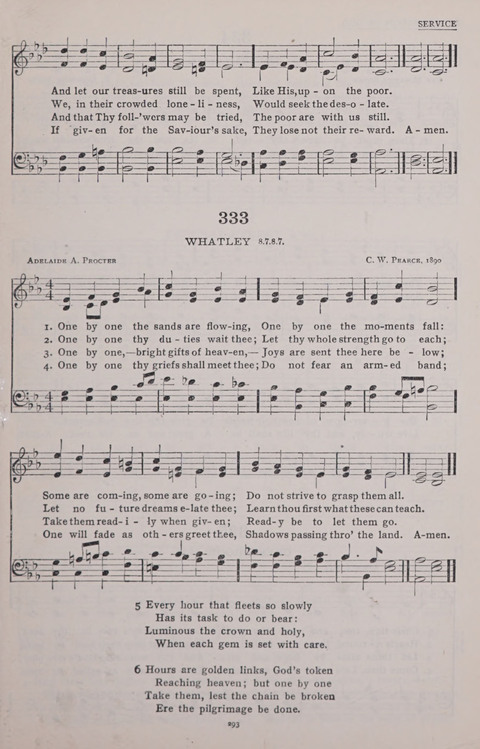 The New Baptist Praise Book: or hymns of the centuries page 293