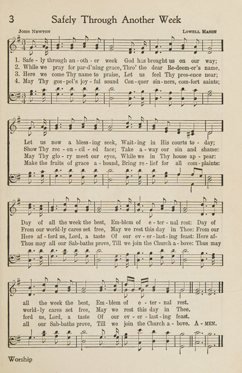 The New Church Hymnal page 3