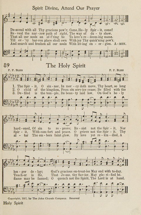 The New Church Hymnal page 63