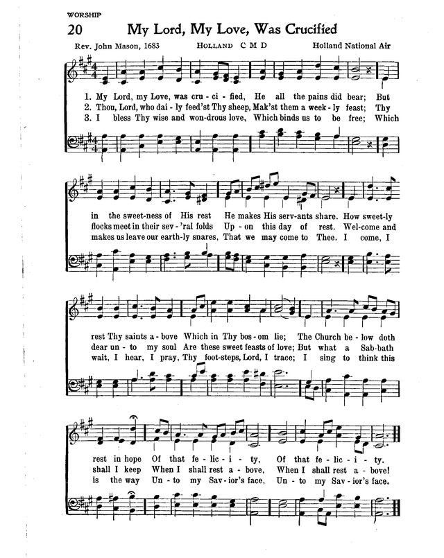 The New Christian Hymnal page 18