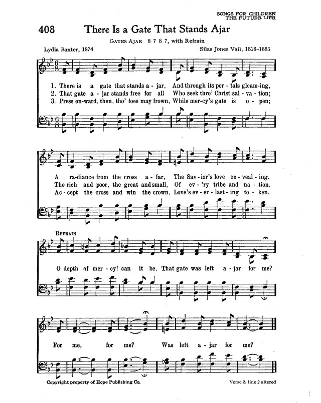 The New Christian Hymnal page 357