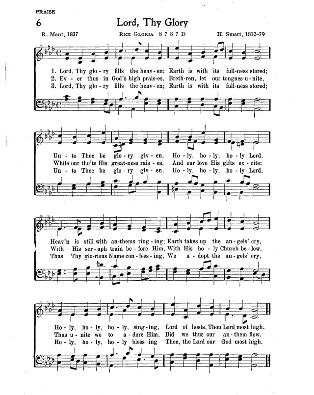 The New Christian Hymnal page 6