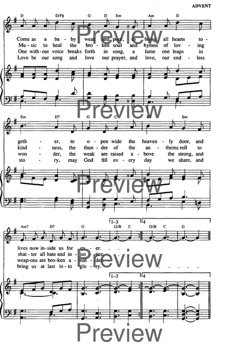 The New Century Hymnal page 190