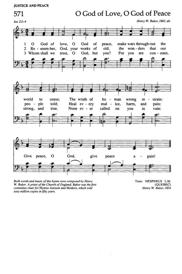 The New Century Hymnal page 675