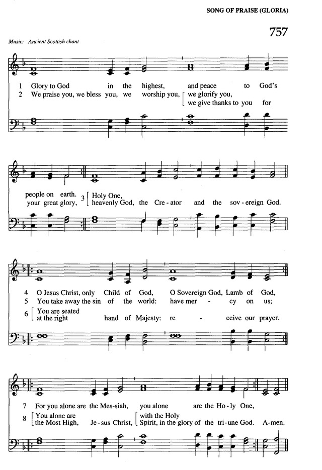 The New Century Hymnal page 858