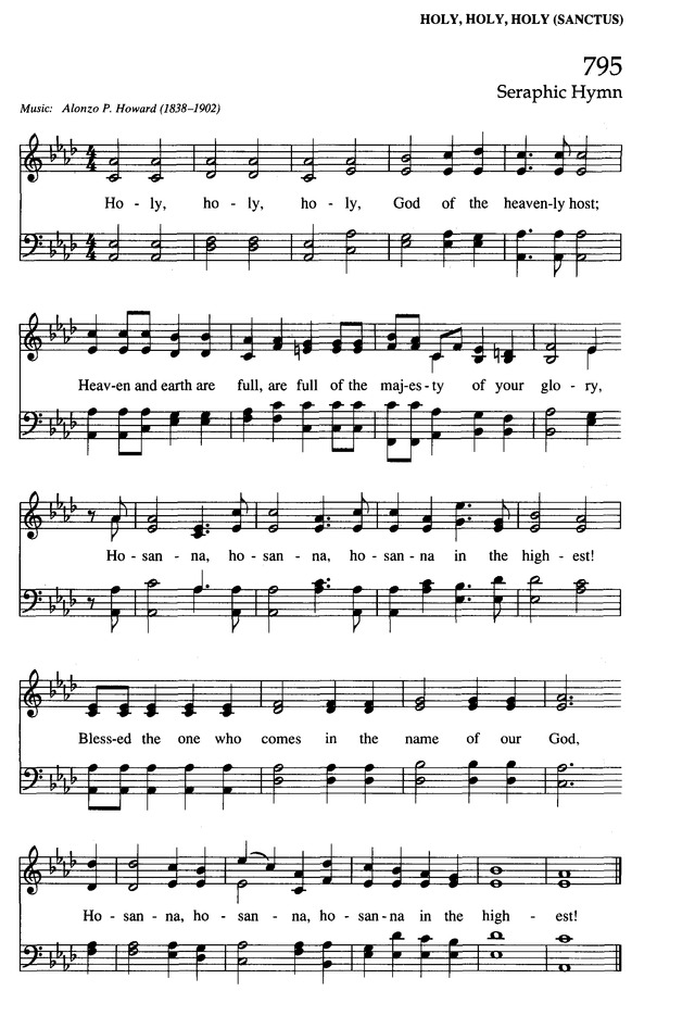 The New Century Hymnal page 876