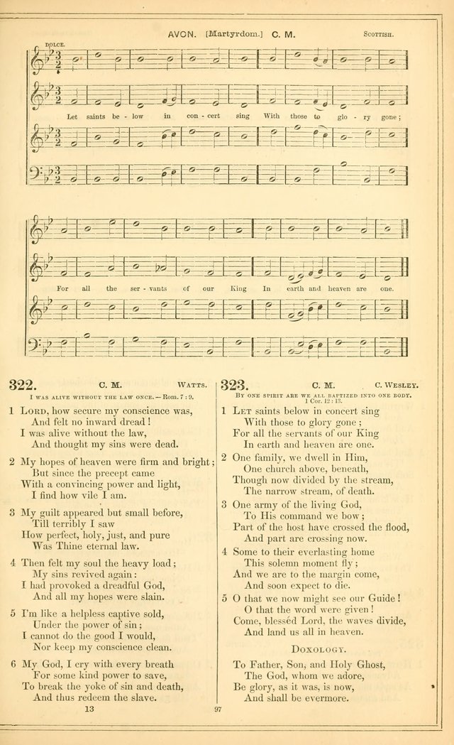 The New Congregational Hymn and Tune Book, for Public, Social and Private  Worship page 112