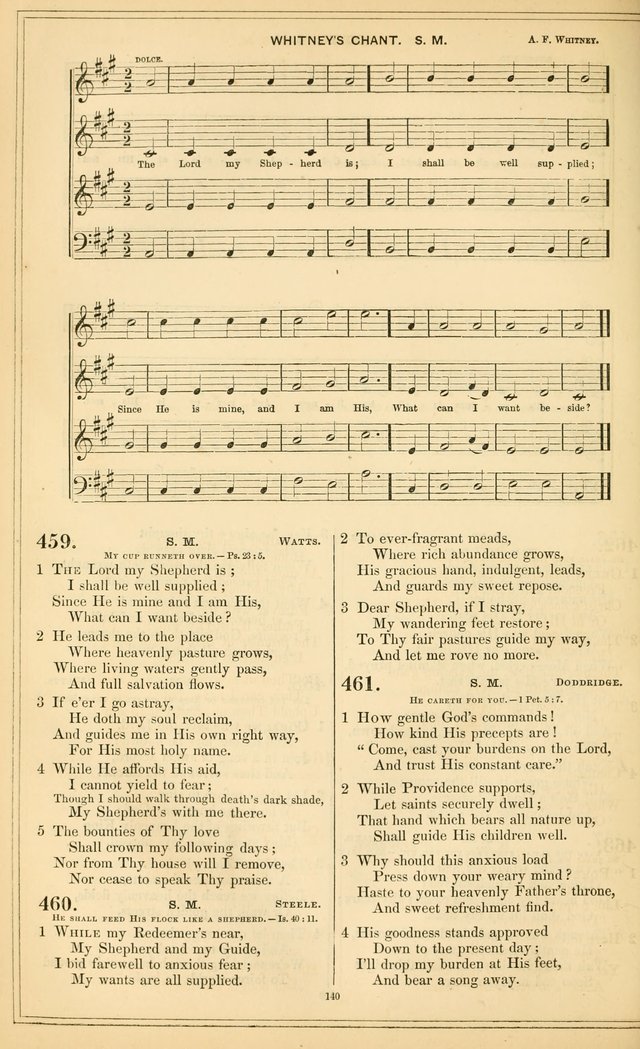 The New Congregational Hymn and Tune Book, for Public, Social and Private  Worship page 155