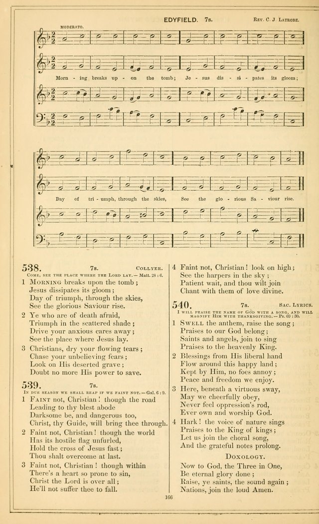 The New Congregational Hymn and Tune Book, for Public, Social and Private  Worship page 181