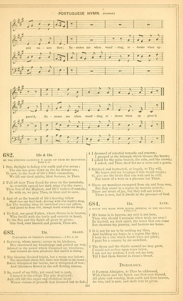 The New Congregational Hymn and Tune Book, for Public, Social and Private  Worship page 226