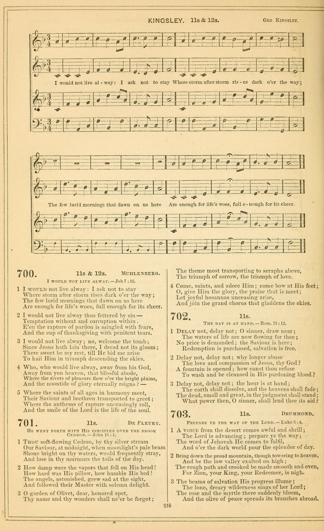 The New Congregational Hymn and Tune Book, for Public, Social and Private  Worship page 231