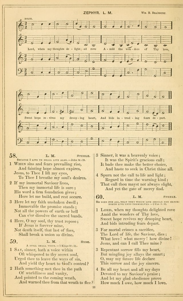 The New Congregational Hymn and Tune Book, for Public, Social and Private  Worship page 33