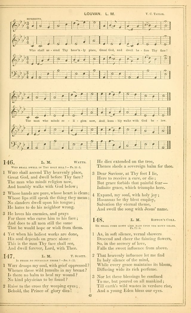 The New Congregational Hymn and Tune Book, for Public, Social and Private  Worship page 58