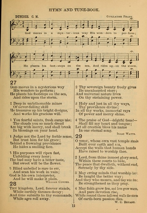 New Christian Hymn and Tune Book page 10