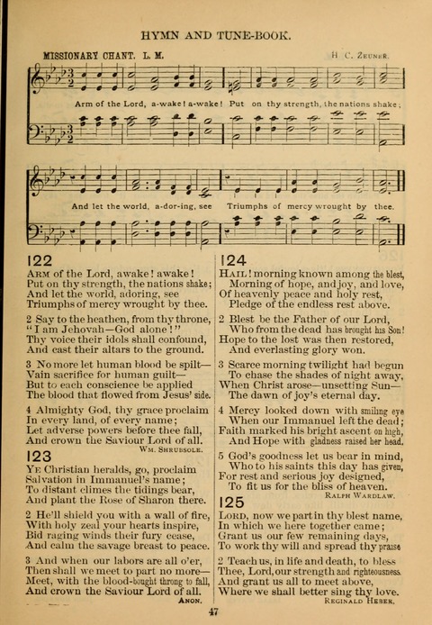 New Christian Hymn and Tune Book page 46