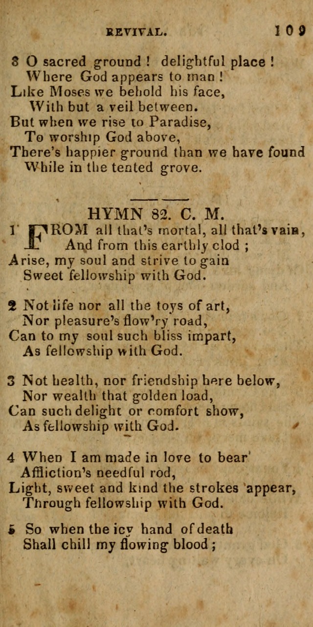 The New England Collection of Hymns and Spiritual Songs: adapted to prayer, conference and camp-meetings page 115
