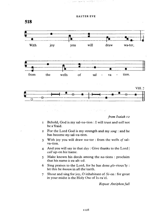 The New English Hymnal page 1129