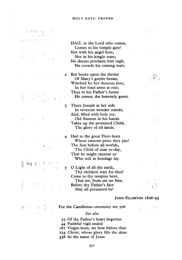 The New English Hymnal page 357