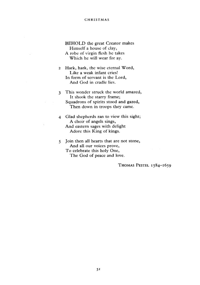 The New English Hymnal page 51